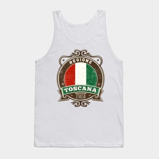 Region Toscana Italia - Original Retro Design Tank Top